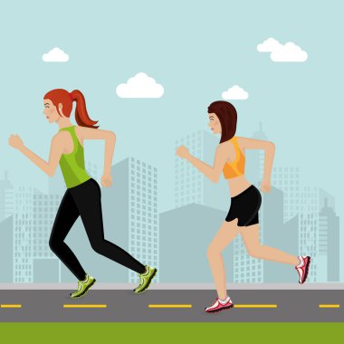 manzara modunda çalışan kadın