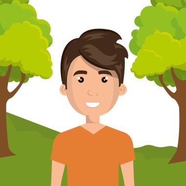 Adam peyzaj karakter