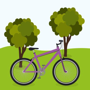 Bisiklet peyzaj