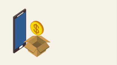 akıllı telefon kutusu depolama paralar bankacılık