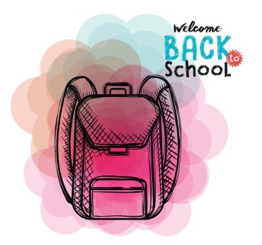 okul çantası tedarik çizim