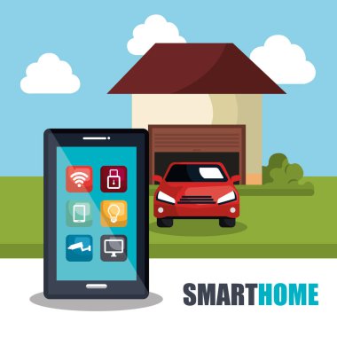Smartphone kontrol eden akıllı ev
