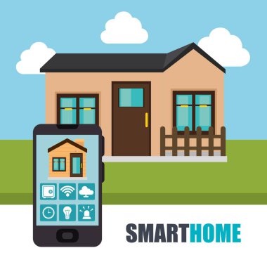 Smartphone kontrol eden akıllı ev