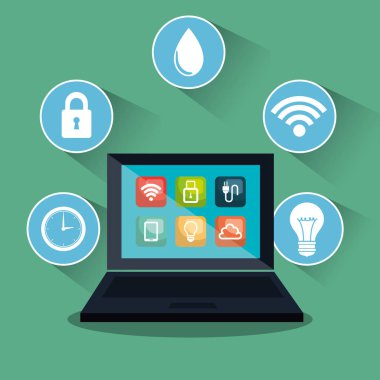 Dizüstü SmartHome teknoloji denetleme