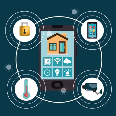 Smartphone kontrol eden akıllı ev