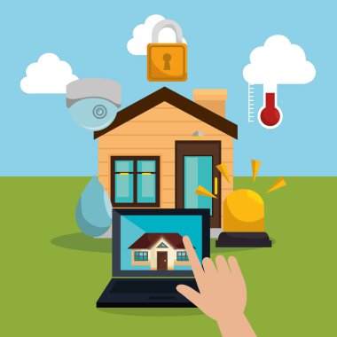 Dizüstü SmartHome teknoloji denetleme