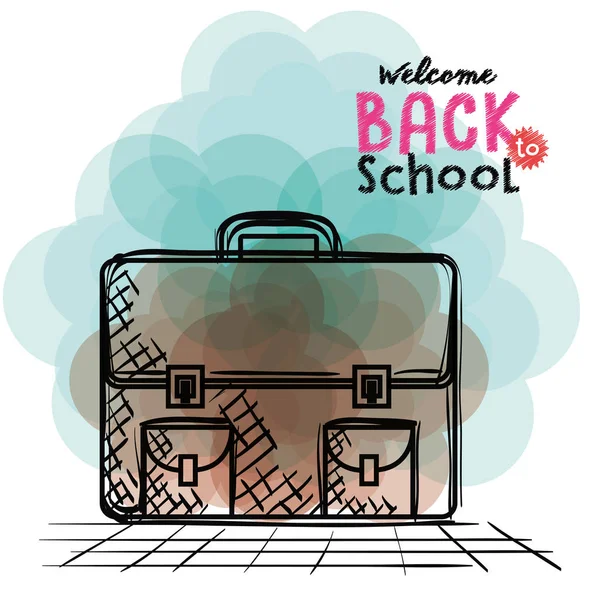 El çantası okul tedarik çizim