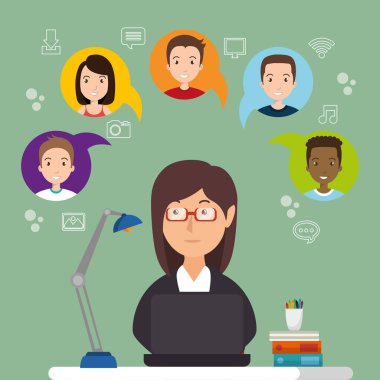 topluluk sosyal medya insanların