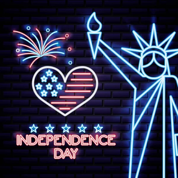 Dzień Niepodległości Ameryki — Wektor stockowy