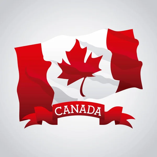 Dzień Niepodległości Kanady — Wektor stockowy