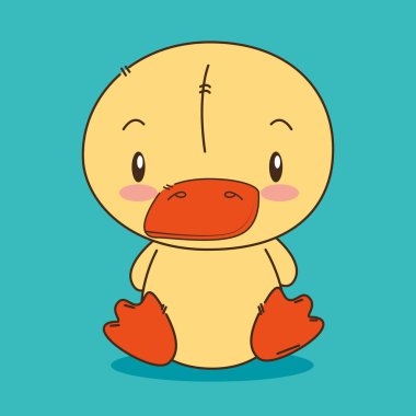 şirin ve küçük ördek karakter