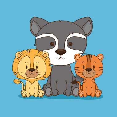 küçük ve sevimli hayvanlar grubu