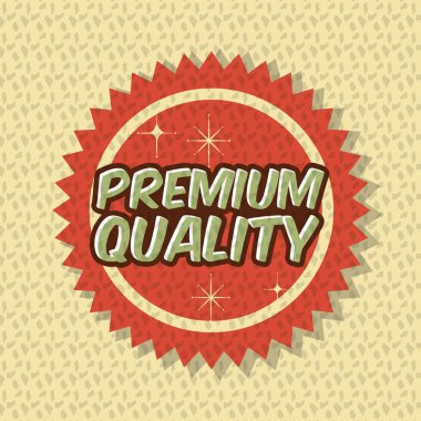 Retro vintage rozetleri