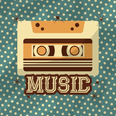 Retro vintage müzik