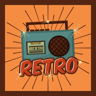 Retro vintage müzik
