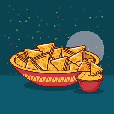 Meksika yemeği kartı