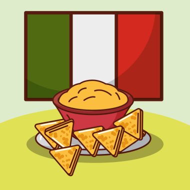 Meksika yemeği kartı