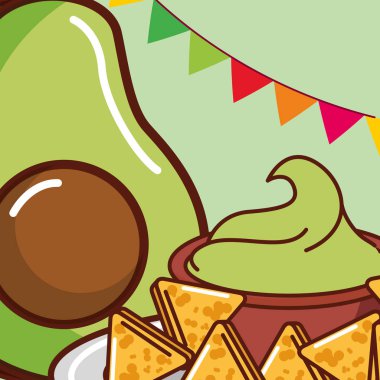 Meksika yemeği kartı