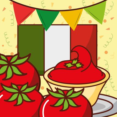 Meksika yemeği kartı