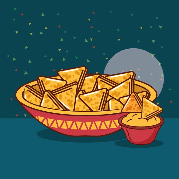 Meksika yemeği kartı