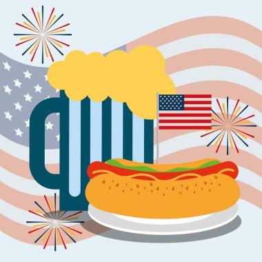 gıda Amerikan Bağımsızlık günü