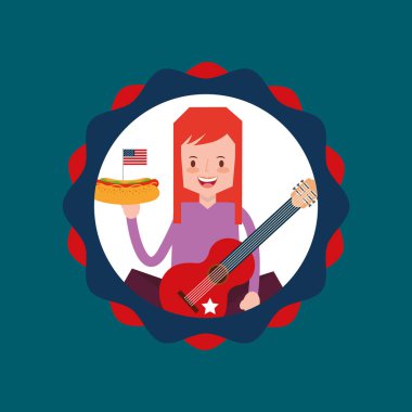 Amerikan Bağımsızlık günü insanlar