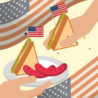 gıda Amerikan Bağımsızlık günü