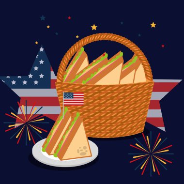 gıda Amerikan Bağımsızlık günü