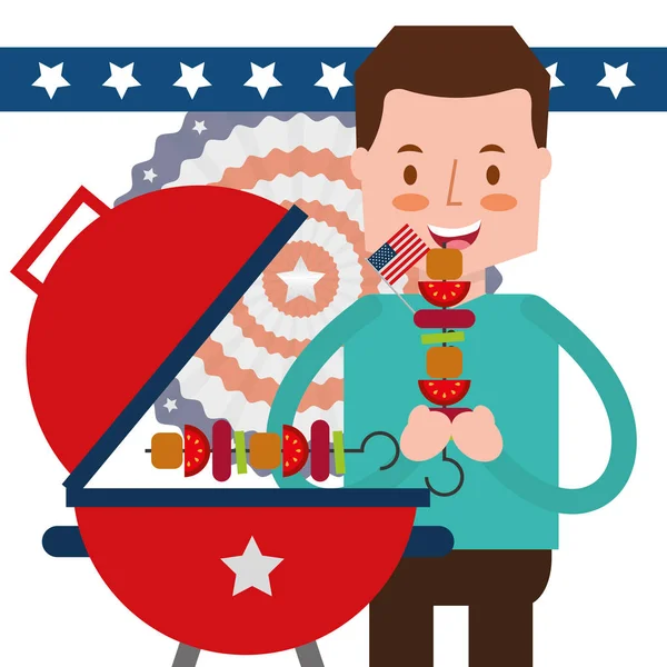 Amerikan Bağımsızlık günü insanlar