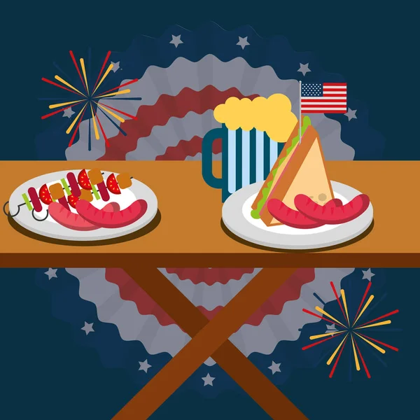 Amerikan Bağımsızlık günü insanlar