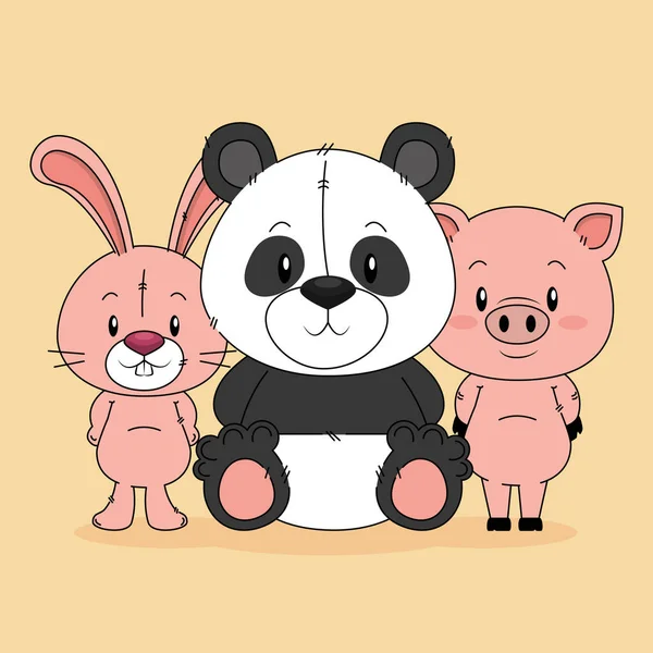 küçük ve sevimli hayvanlar grubu