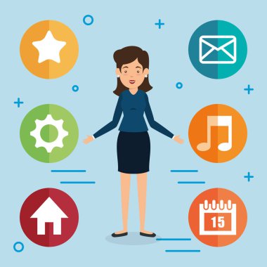 Avatar kadın sosyal medya pazarlama ile