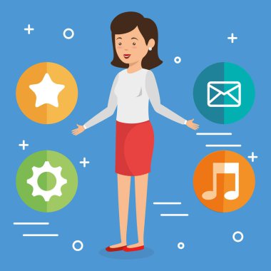 Avatar kadın sosyal medya pazarlama ile