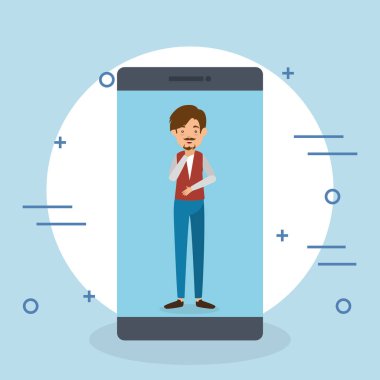 Sosyal medya pazarlama adamla avatar