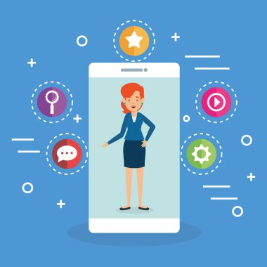 Avatar kadın sosyal medya pazarlama ile