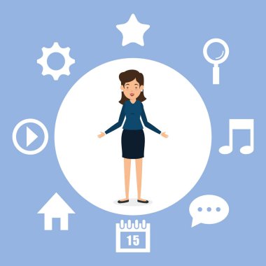 Avatar kadın sosyal medya pazarlama ile