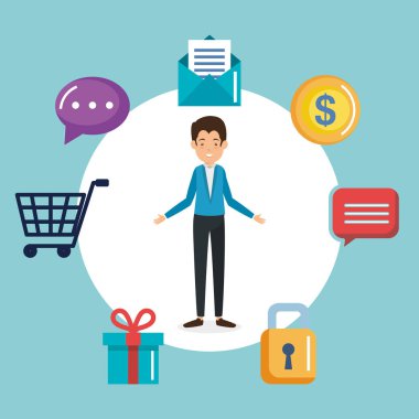 Sosyal medya pazarlama adamla avatar