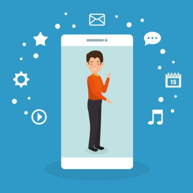 Sosyal medya pazarlama adamla avatar