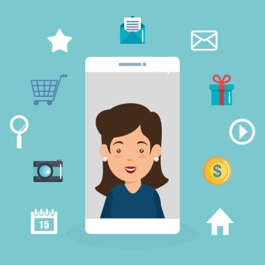 Avatar kadın sosyal medya pazarlama ile