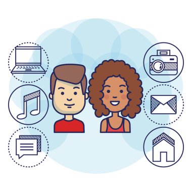 Sosyal medya pazarlama ile çift avatarlar