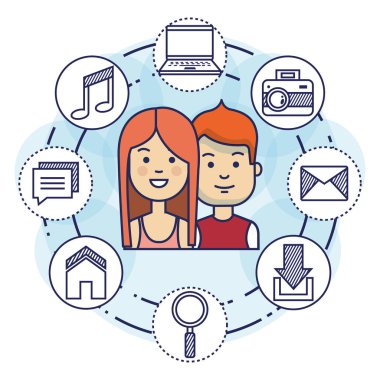 Sosyal medya pazarlama ile çift avatarlar