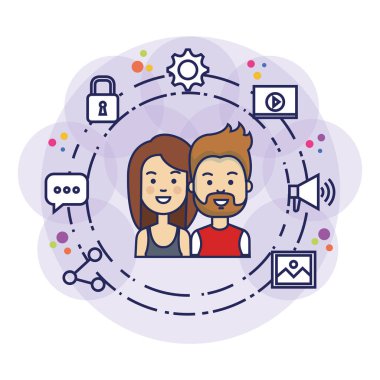 Sosyal medya pazarlama ile çift avatarlar