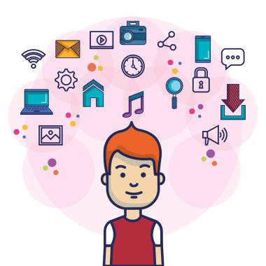 Sosyal medya pazarlama adamla avatar