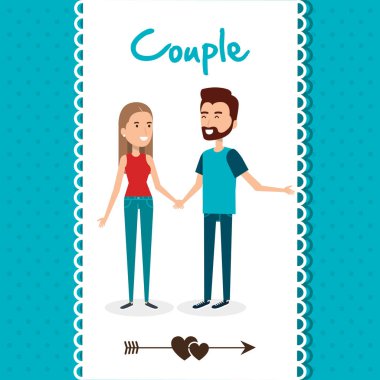 aşık çift avatarlar karakter