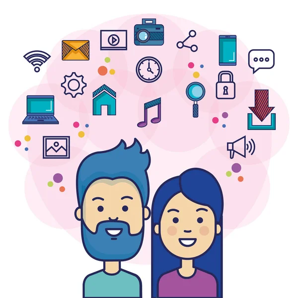 Sosyal medya pazarlama ile çift avatarlar