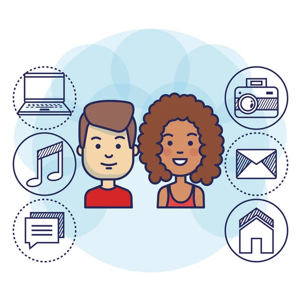 Sosyal medya pazarlama ile çift avatarlar