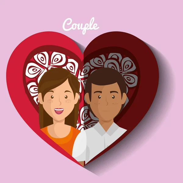 aşık çift kalp avatarları karakter