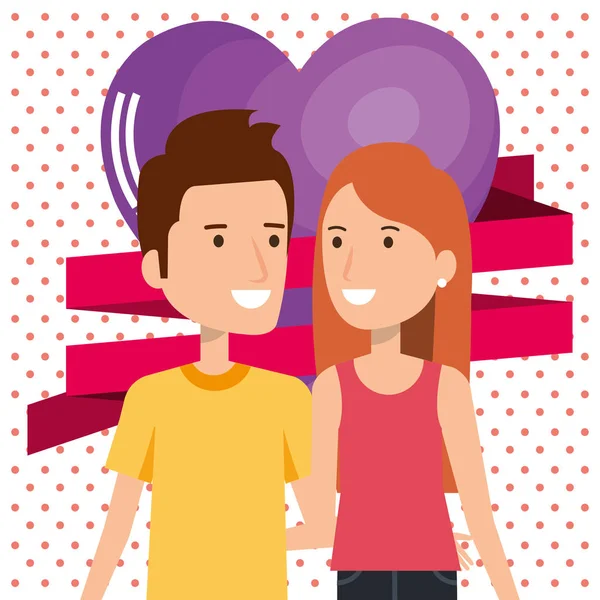 aşık çift kupa desenli