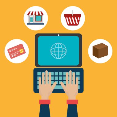 dizüstü bilgisayar ile elektronik ticaret kutsal kişilerin resmi