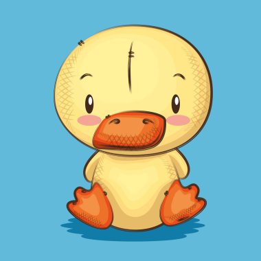 şirin ve küçük ördek karakter